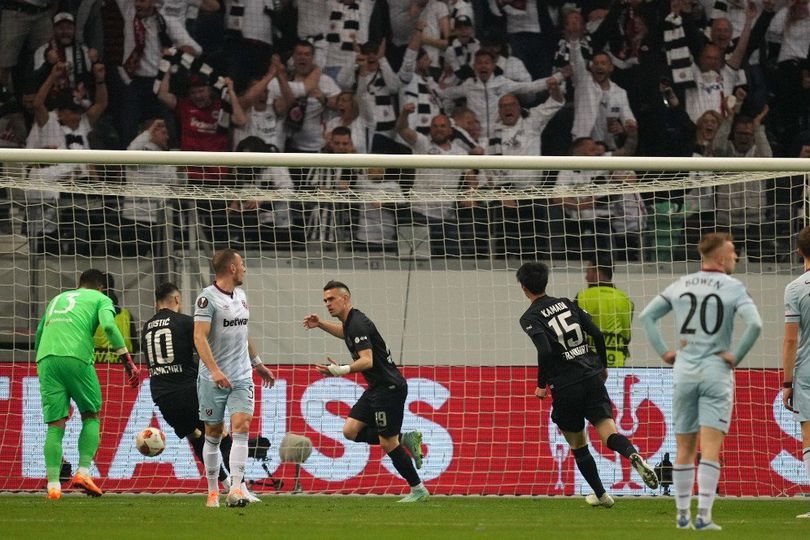 Hasil Pertandingan Eintracht Frankfurt vs West Ham: Skor 1-0 (Agg. 3-1)