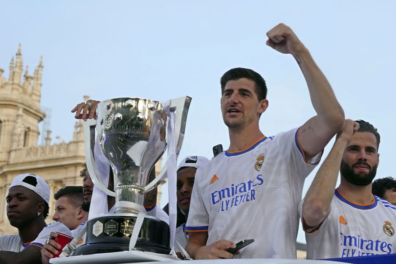 Real Madrid Juara La Liga, Courtois Sempat-sempatnya Sindir Barcelona