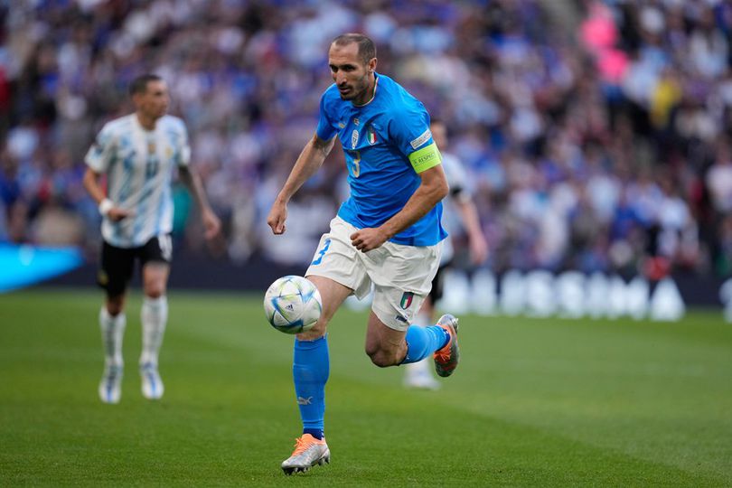 Laga Perpisahan Giorgio Chiellini dengan Timnas Italia: Kalah dan Kewalahan Lawan Messi