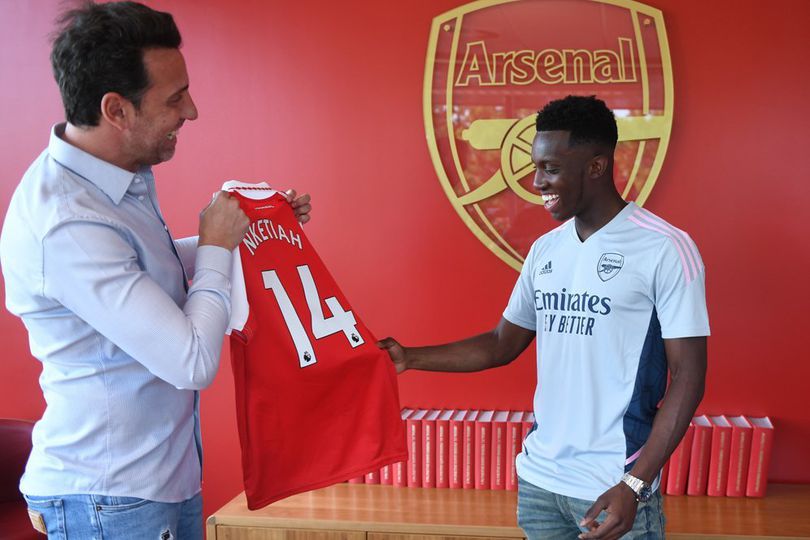 Eddie Nketiah Dihujat Fans Arsenal Gara-gara Nomor Punggung, Ian Wright Pasang Badan