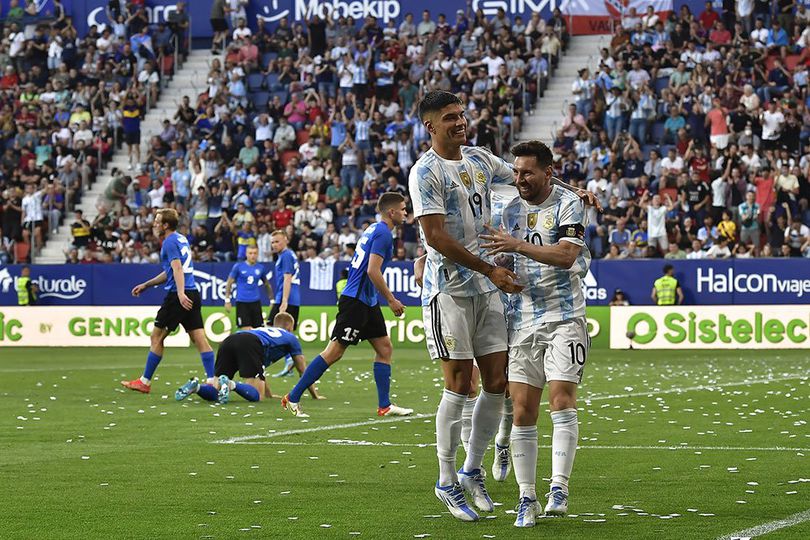 Hasil Pertandingan Argentina vs Estonia: Skor 5-0