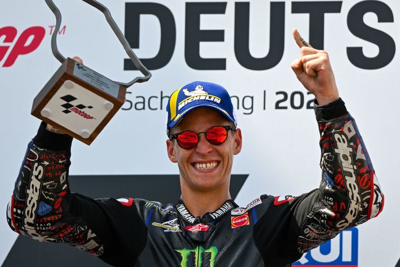 Menang Dominan di Sachsenring, Fabio Quartararo Justru Kesulitan Atur Konsumsi Ban