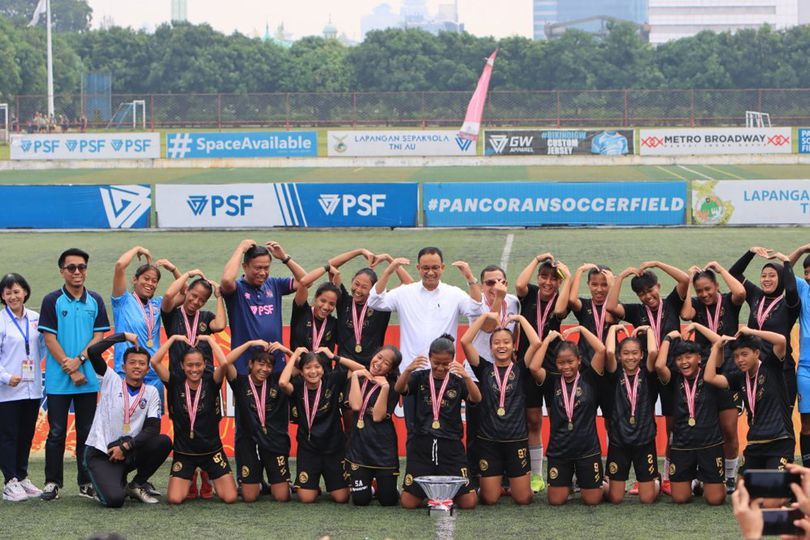 Arema FC Women Juara Piala Gubernur DKI Jakarta 2022