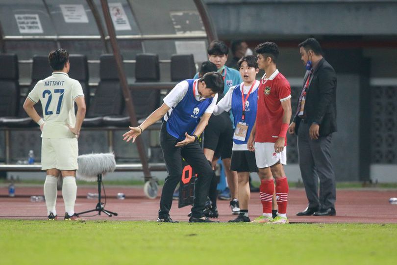 Timnas Indonesia U-19 Diimbangi Thailand, Shin Tae-yong: Sayang Suporter Tak Diberikan Kemenangan