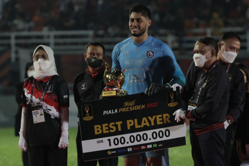 Bawa Arema FC Juara dan Jadi Pemain Terbaik Piala Presiden 2022, Ini Kata Adilson Maringa