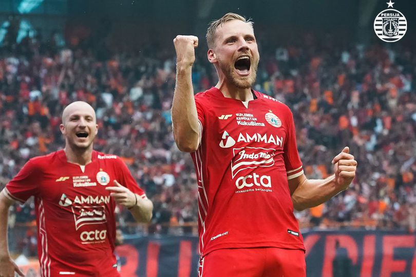 Hasil BRI Liga 1: Gol Hanno Behrens Selamatkan Persija Jakarta dari Kekalahan