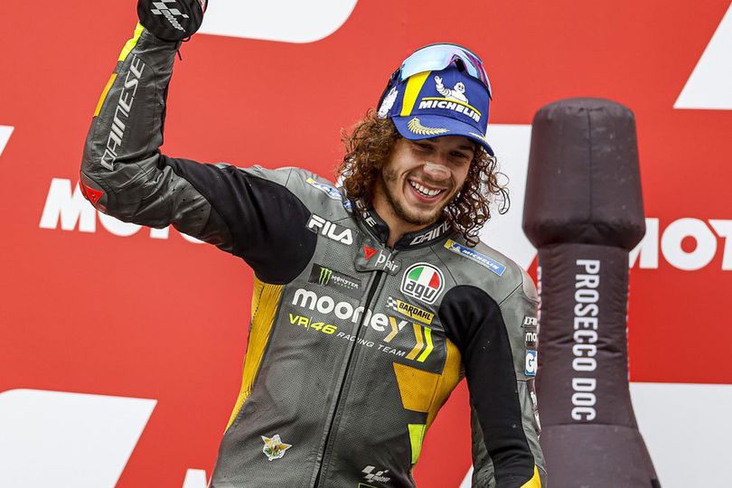 Uniknya Marco Bezzecchi, Rider Andalan VR46 yang Dianggap Valentino Rossi 'Berisiko'