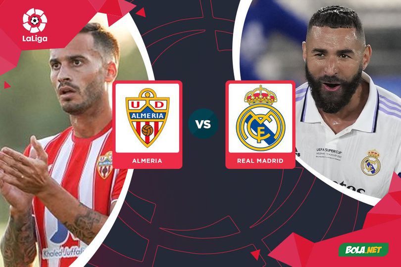 Prediksi Almeria vs Real Madrid 15 Agustus 2022
