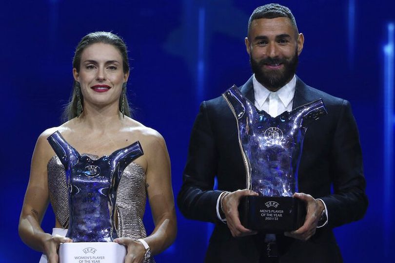 Karim Benzema dan Alexia Putellas Jadi Pemain Terbaik UEFA 2021/2022 Karim Benzema dan Alexia Putellas Jadi Pemain Terbaik UEFA 2021/2022