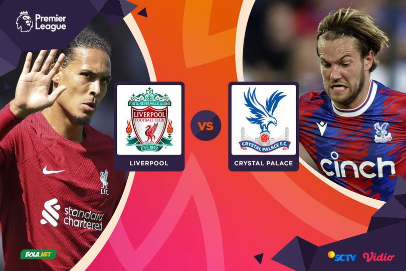 Link Streaming Premier League di Vidio: Liverpool vs Crystal Palace, 16 Agustus 2022