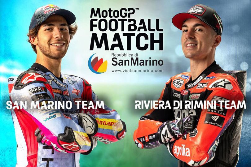 MotoGP Football Match di Misano: Tim Bastianini vs Tim Vinales, Ini Susunan Pemainnya