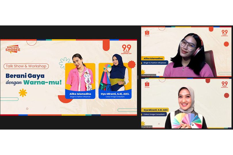 Kenali Personal Colour Kamu di BincangShopee 9.9 Super Shopping Day Kenali Personal Colour Kamu di BincangShopee 9.9 Super Shopping Day