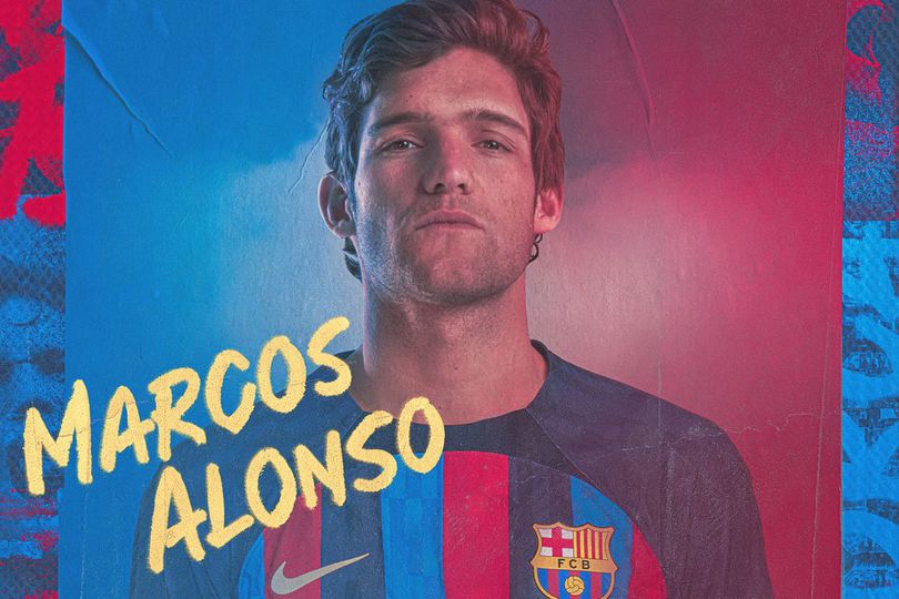 RESMI! Marcos Alonso Teken Kontrak Satu Tahun di Barcelona