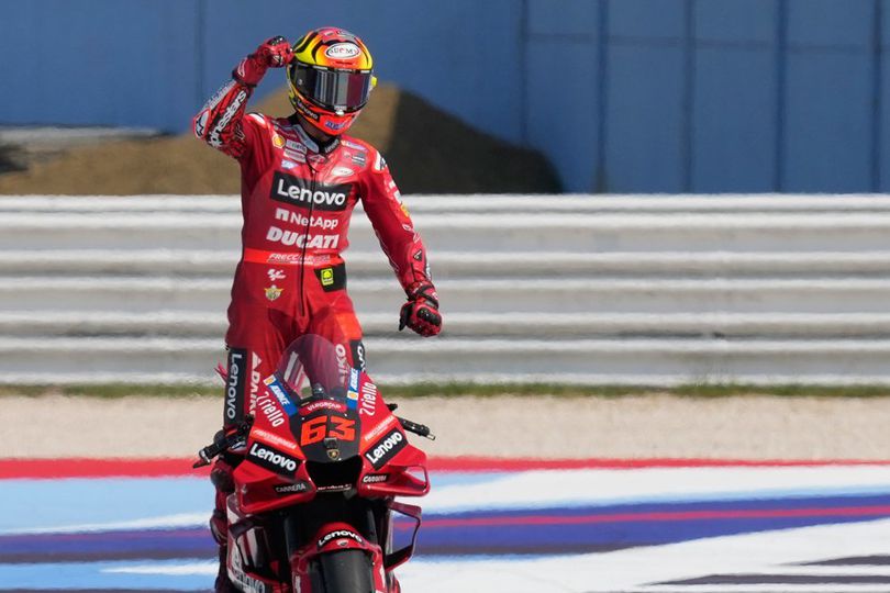 Juarai MotoGP 2022, Pecco Bagnaia Wujudkan Impian Ducati dan Valentino Rossi