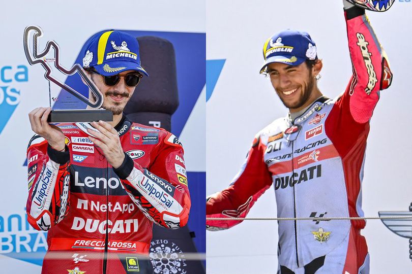 Andrea Dovizioso-Jack Miller: Rivalitas Pecco Bagnaia vs Enea Bastianini Tak Bisa Dihindari