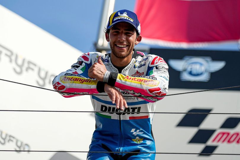 Enea Bastianini Soal Aksi Nekat Salip Pecco Bagnaia di Garis Finis: Harus Percaya Bisa Menang!