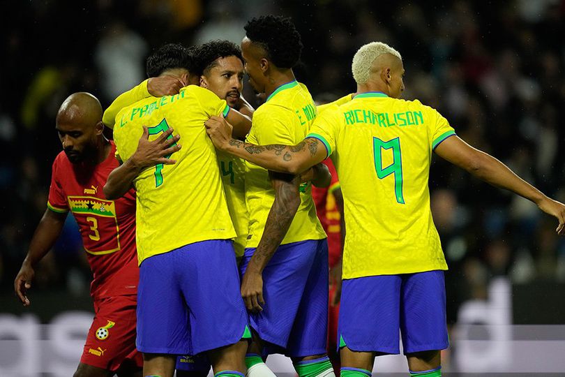 Hasil Brasil vs Ghana: Skor 3-0