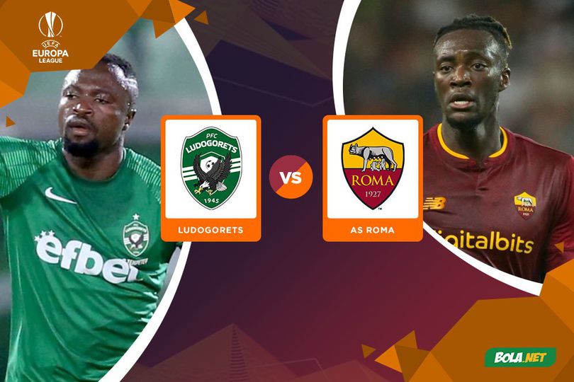 Live Streaming Liga Europa di Vidio: Ludogorets Razgrad vs AS Roma 8 September 2022