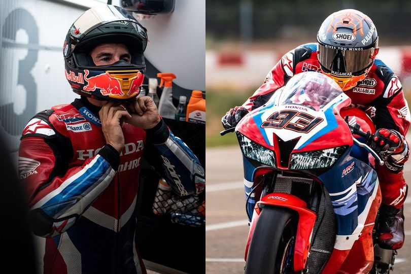 Marc Marquez Semringah Akhirnya Latihan Motor Lagi, Makin Dekati Comeback Marc Marquez Semringah Akhirnya Latihan Motor Lagi, Makin Dekati Comeback