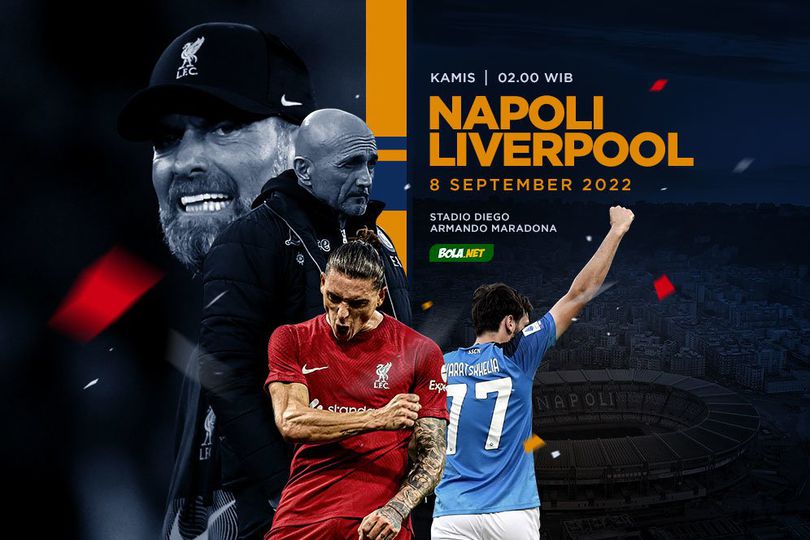 Liga Champions 2022/2023: Rapor Pertemuan Napoli vs Liverpool, Tak Ada yang Lebih Unggul