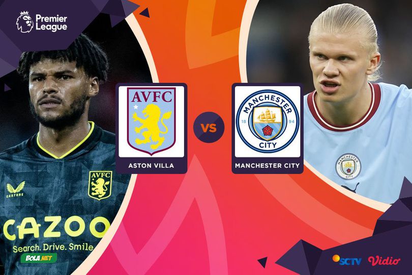 Live Streaming Premier League di Vidio: Aston Villa vs Manchester City 3 September 2022