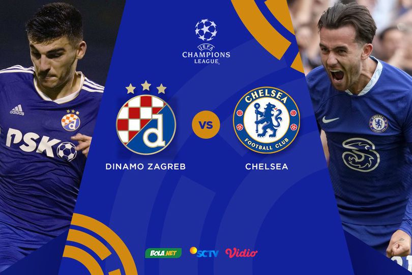 Link Streaming Liga Champions di Vidio: Dinamo Zagreb vs Chelsea, 6 Agustus 2022