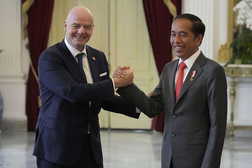 Presiden FIFA Singgung Gelaran Piala Dunia U-20 2023 di Indonesia Usai Bertemu Jokowi