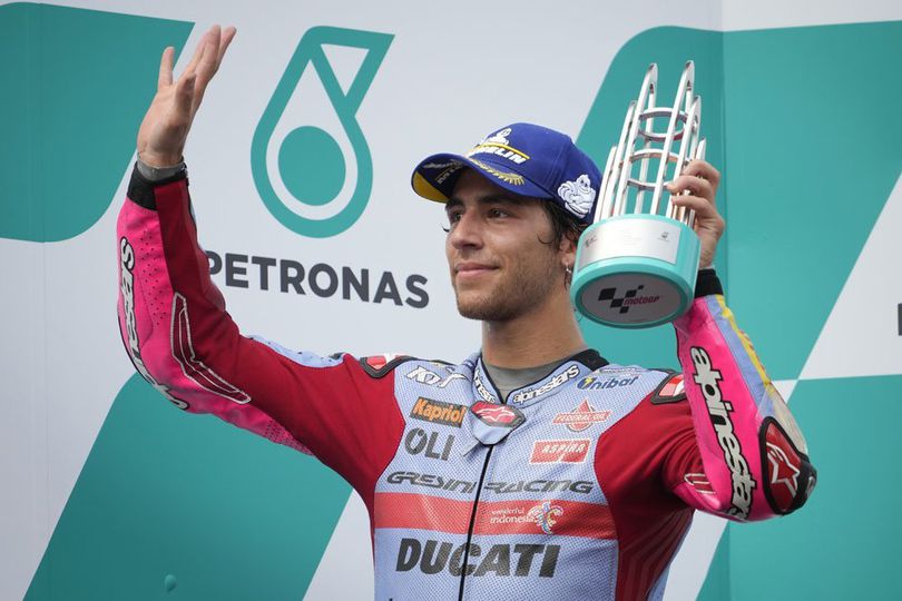 Enea Bastianini Ngaku Abaikan Pesan Pit Board Saat Duel Lawan Pecco Bagnaia di Malaysia