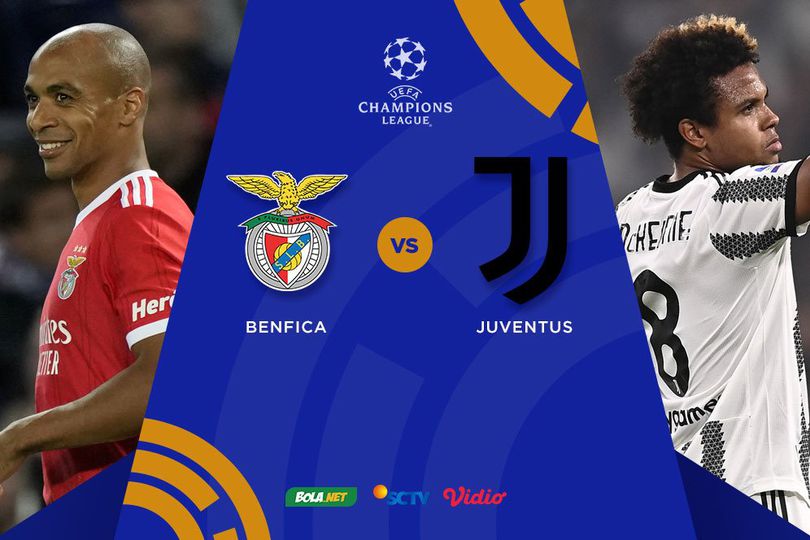 Live Streaming Liga Champions di Vidio: Benfica vs Juventus Hari Ini, Rabu 26 Oktober 2022