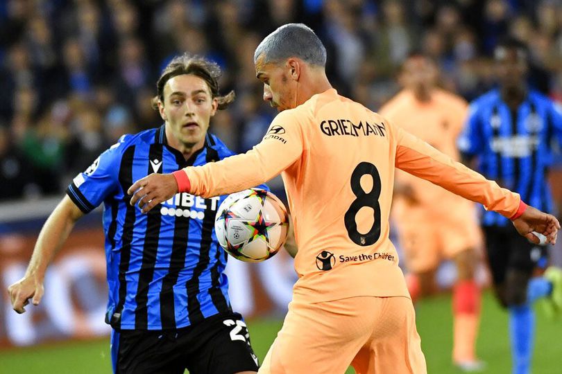 Dunia Terbalik di Grup B Liga Champions: Club Brugge Memimpin, Atletico Madrid Juru Kunci