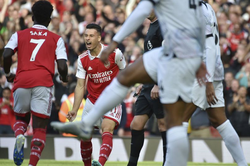 Man of the Match Arsenal vs Liverpool: Gabriel Martinelli