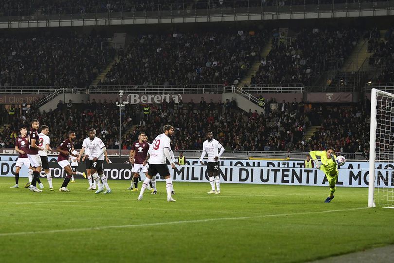 Hasil Torino vs AC Milan: Skor 2-1