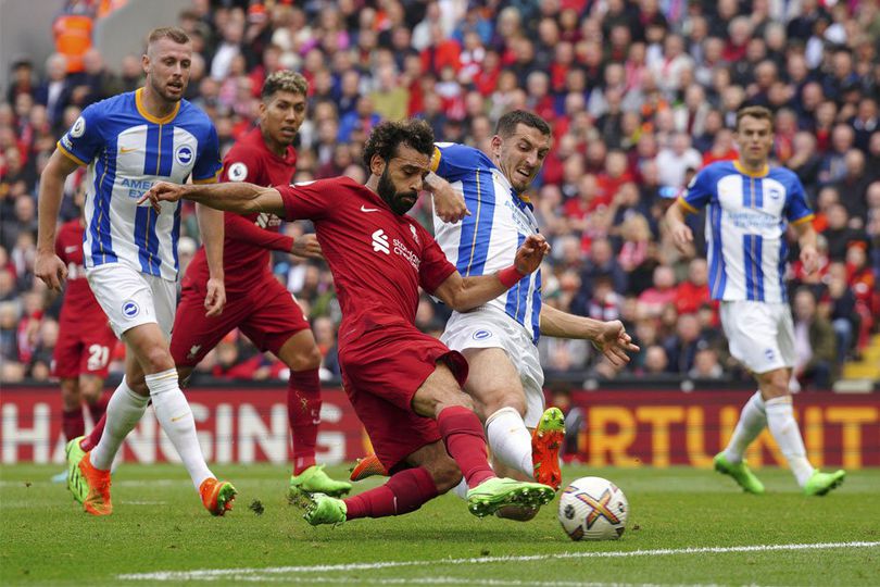 Hasil Liverpool vs Brighton: 3-3