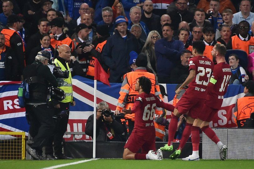 Hasil Liverpool vs Rangers: Skor 2-0