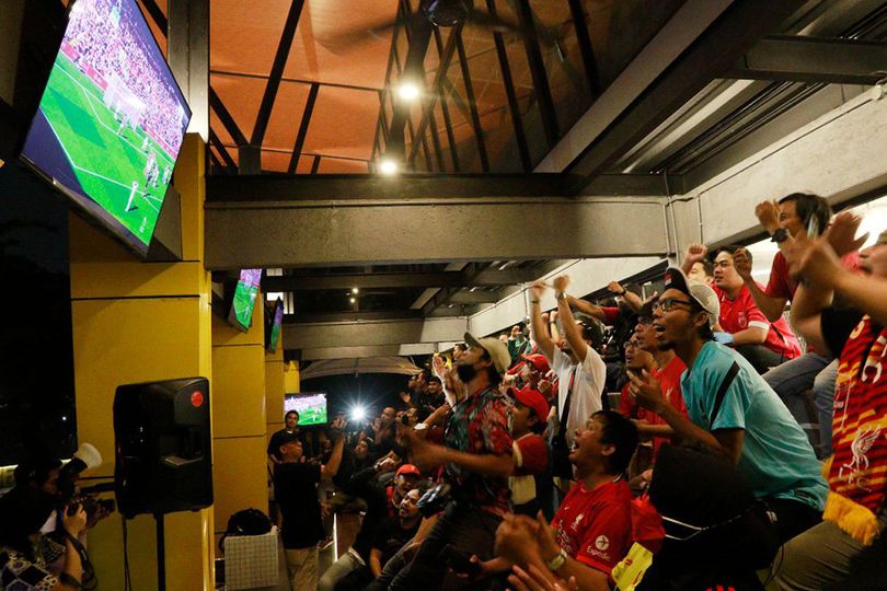 Ratusan Big Reds Larut dalam Keseruan Nobar Liverpool Vs Nottingham Forest Persembahan Vidio