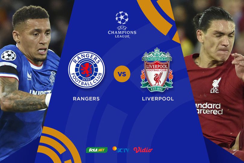 Link Streaming Liga Champions Di Vidio: Rangers Vs Liverpool, 13 ...