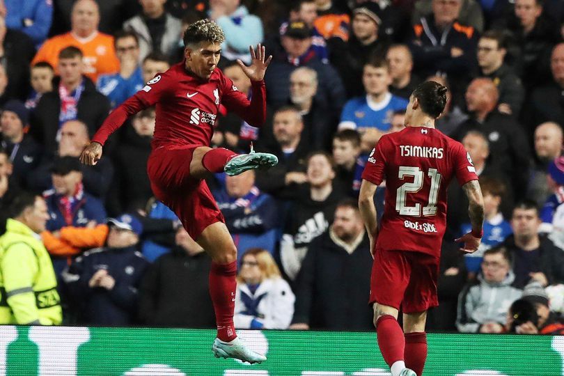 Man of the Match Rangers vs Liverpool: Roberto Firmino