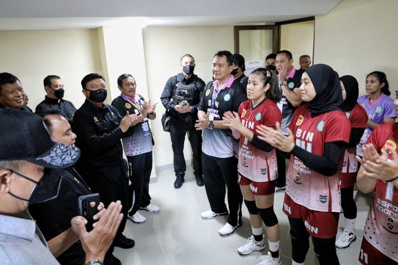 Tim Bola Voli Putri Badan Intelijen Negara Juarai Livoli Divisi I 2022