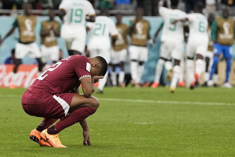 Tumbang dari Senegal, Tuan Rumah Qatar Jadi Tim Pertama yang Tersingkir dari Piala Dunia 2022 Tumbang dari Senegal, Tuan Rumah Qatar Jadi Tim Pertama yang Tersingkir dari Piala Dunia 2022