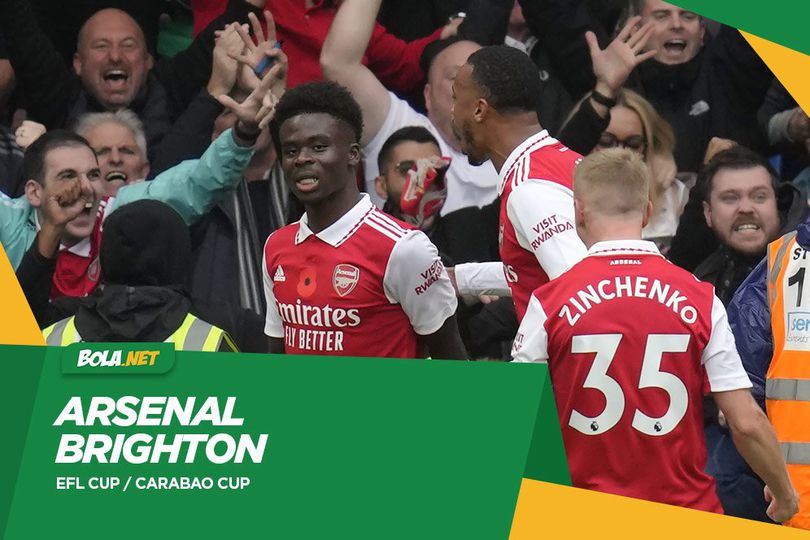 Prediksi Arsenal vs Brighton 10 November 2022