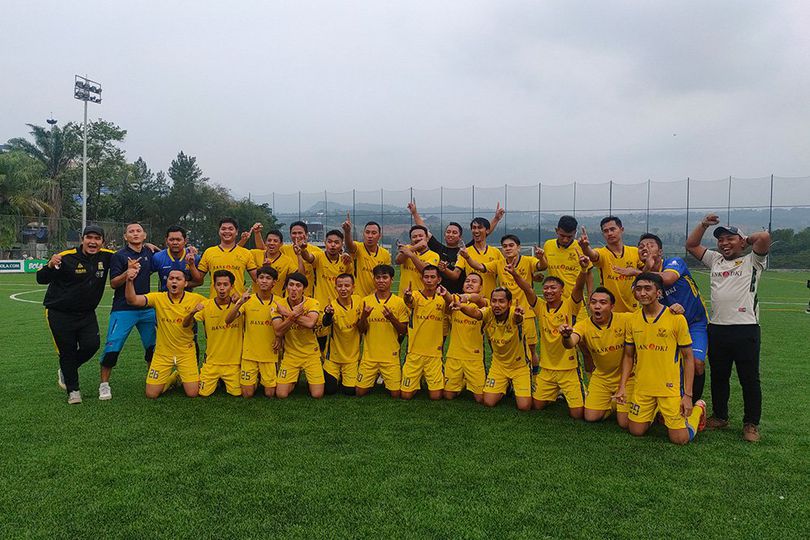 Menang WO, Jugador FC Juara Maybank Liga Ayo 1 Jakarta 2022