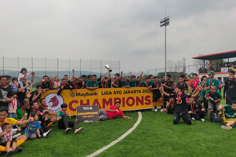 Sengit! Kalahkan Centro FC di Adu Penalti, Kalibata FC Juara Maybank Liga Ayo 2 Jakarta 2022 Sengit! Kalahkan Centro FC di Adu Penalti, Kalibata FC Juara Maybank Liga Ayo 2 Jakarta 2022