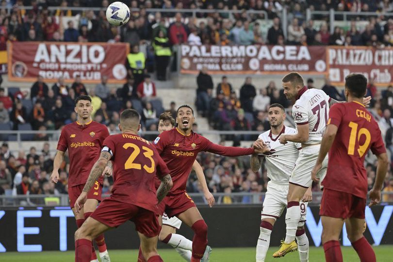 Hasil AS Roma vs Torino: Skor 1-1