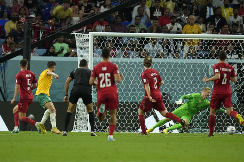 Hasil Piala Dunia 2022 Australia vs Denmark: Skor 1-0