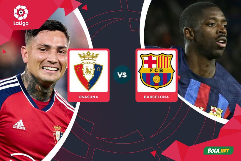 Link Streaming La Liga di Vidio: Osasuna vs Barcelona, 9 November 2022