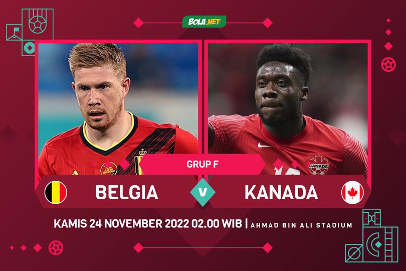 Prediksi Piala Dunia: Belgia vs Kanada 24 November 2022