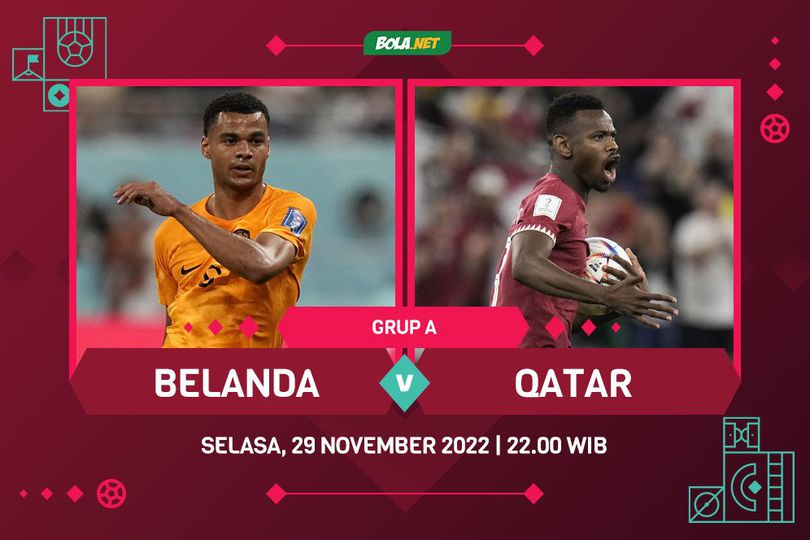 Prediksi Piala Dunia: Belanda vs Qatar 29 November 2022