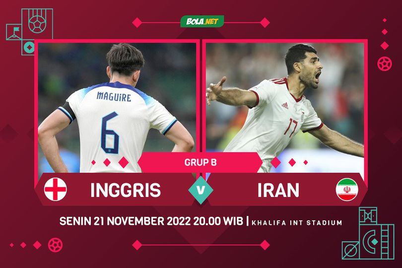 Prediksi Piala Dunia: Inggris vs Iran 21 November 2022