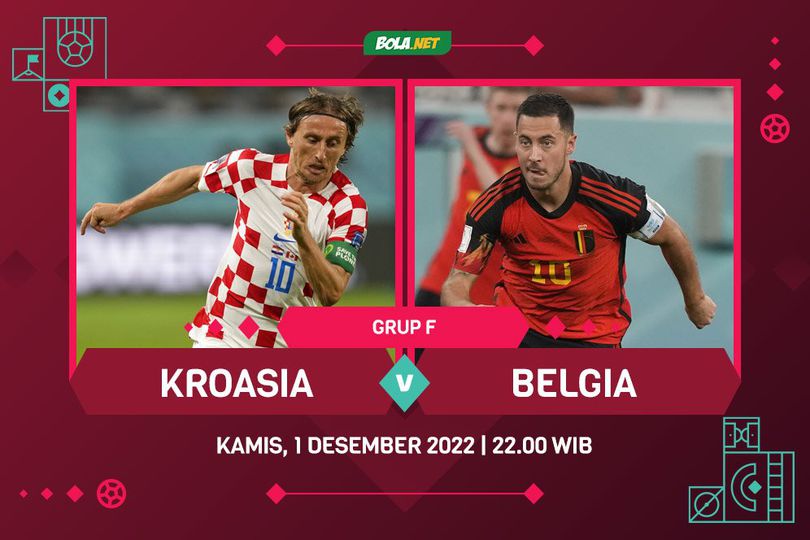 Prediksi Piala Dunia: Kroasia vs Belgia 1 Desember 2022