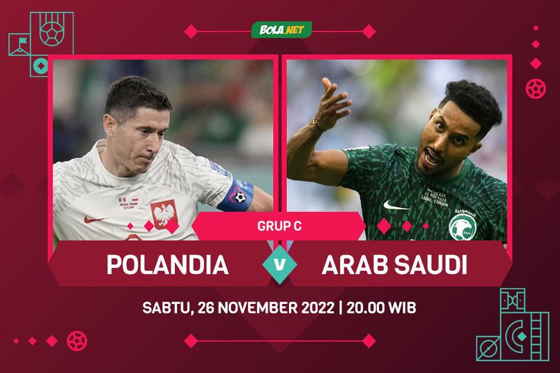 Live Streaming Piala Dunia 2022: Polandia vs Arab Saudi Hari Ini, 26 November 2022